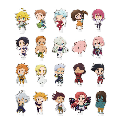 七つの大罪 神々の逆鱗 プリンセスカフェ アクスタ 5点セット 七つの大罪 神々の逆鱗 プリンセスカフェ アクスタ 5点セット 七